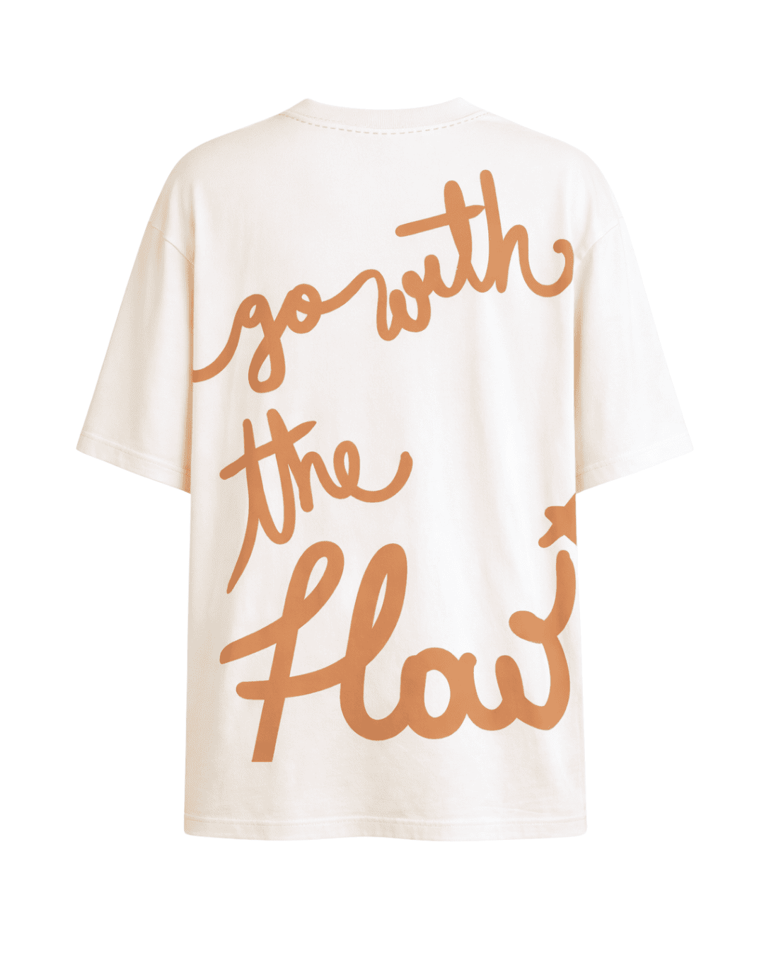 Camiseta Go With The Flow Camel | Flow Inspires Us