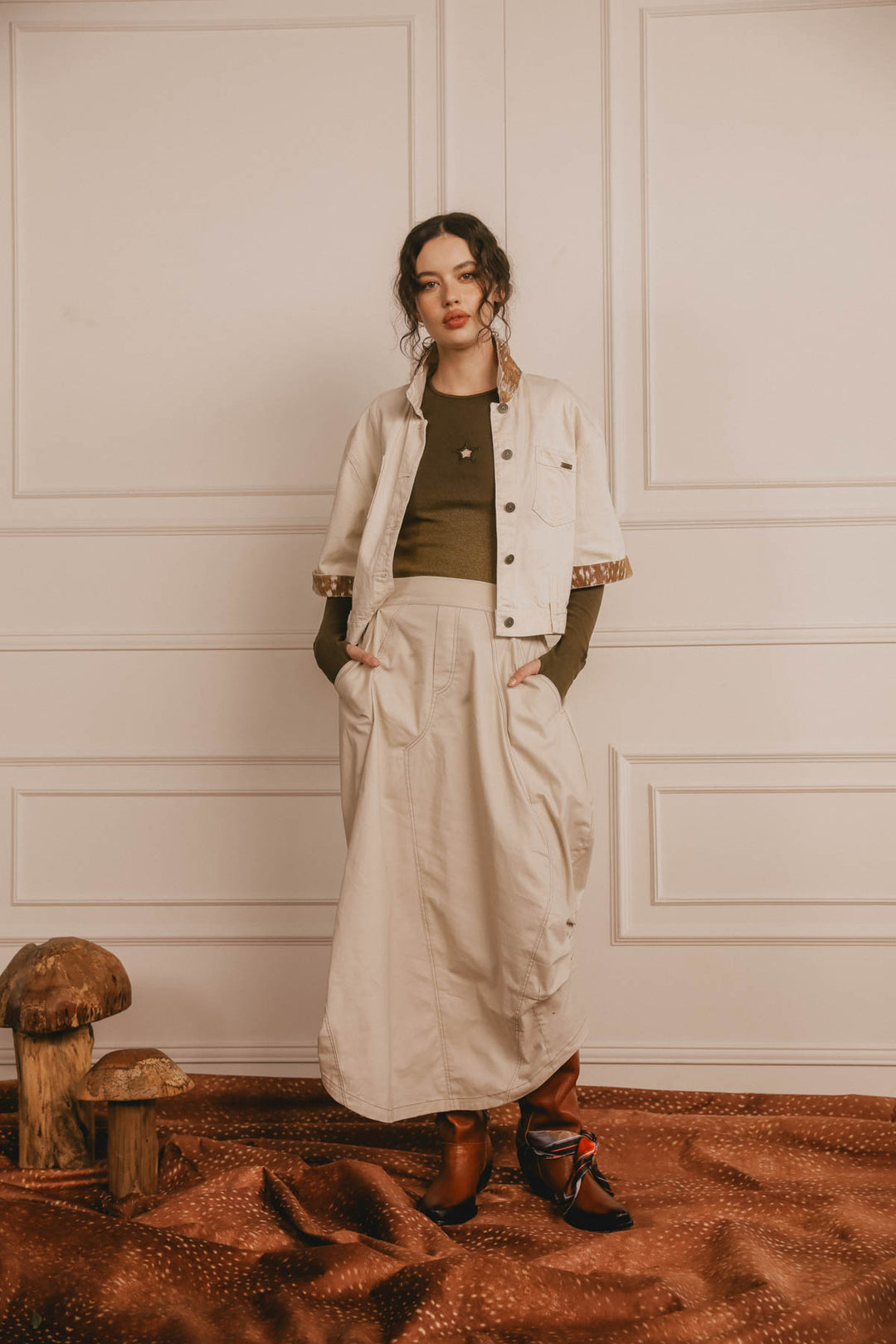Falda Breeze Ivory