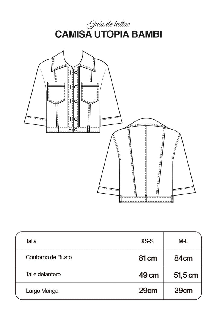 Camisa Utopia Bambi