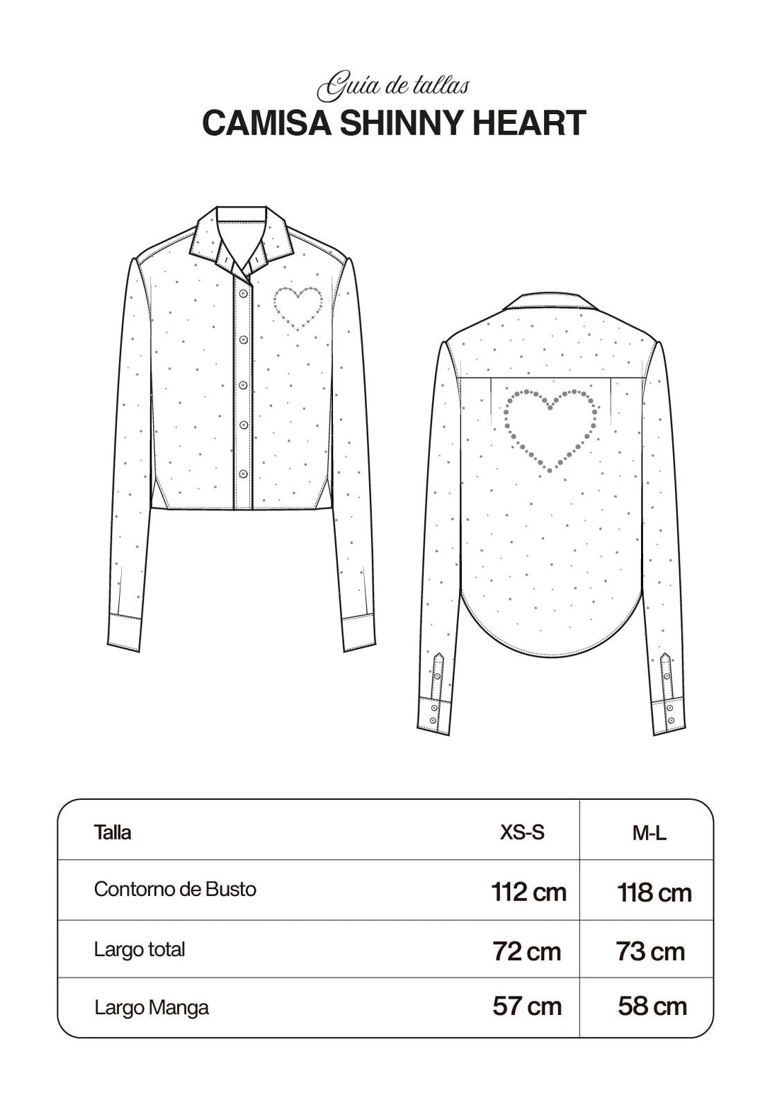 Camisa Shiny Heart Hot Pink | Flow Inspires Us