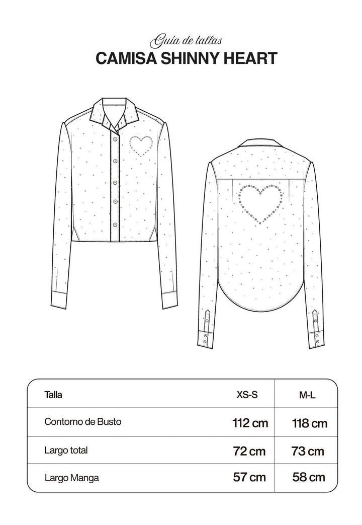 Camisa Shiny Heart Hot Pink | Flow Inspires Us