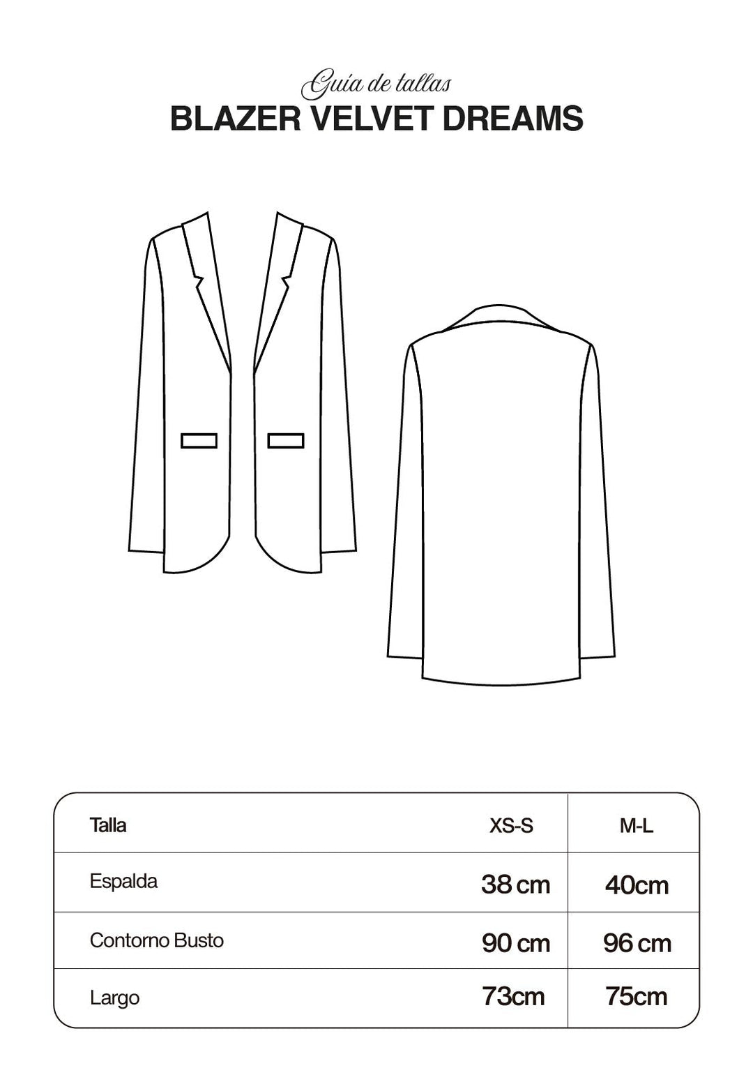 Blazer Velvet Dream Ginger