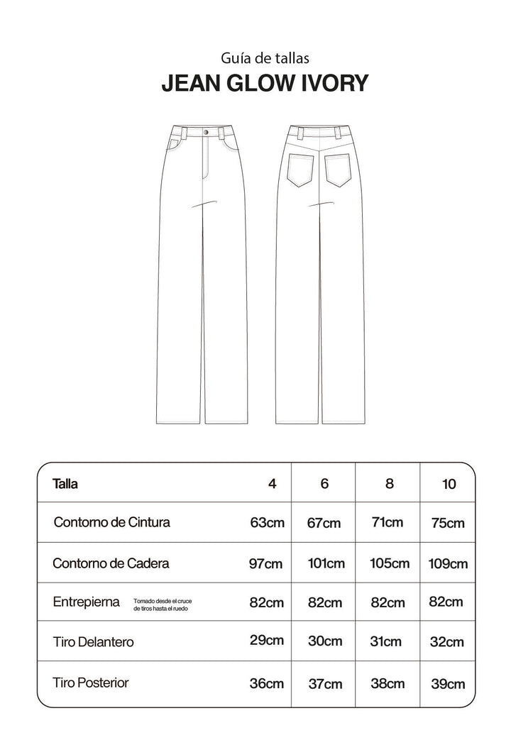 Jean Glow Ivory