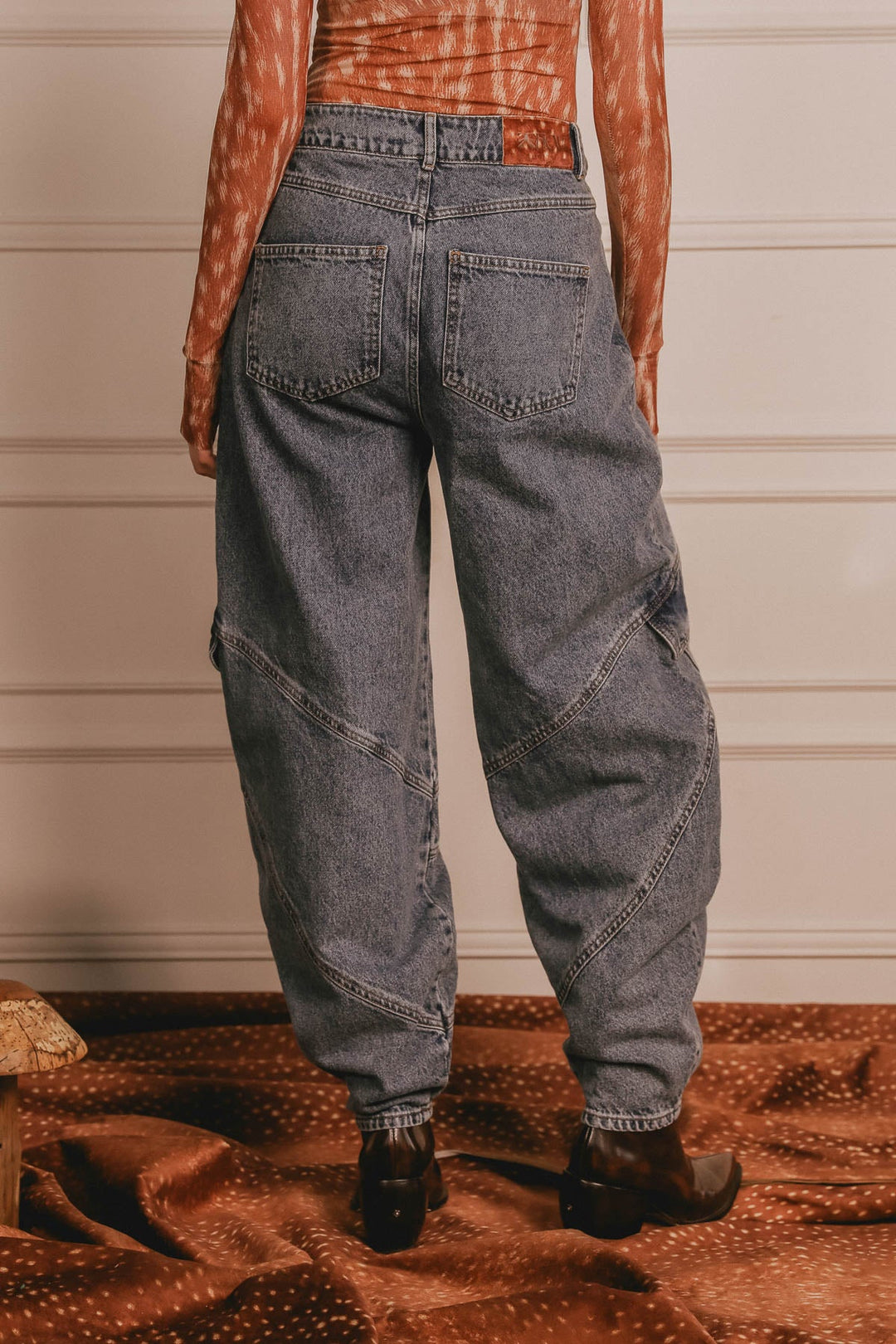 Jean Barrel Alice Pocket