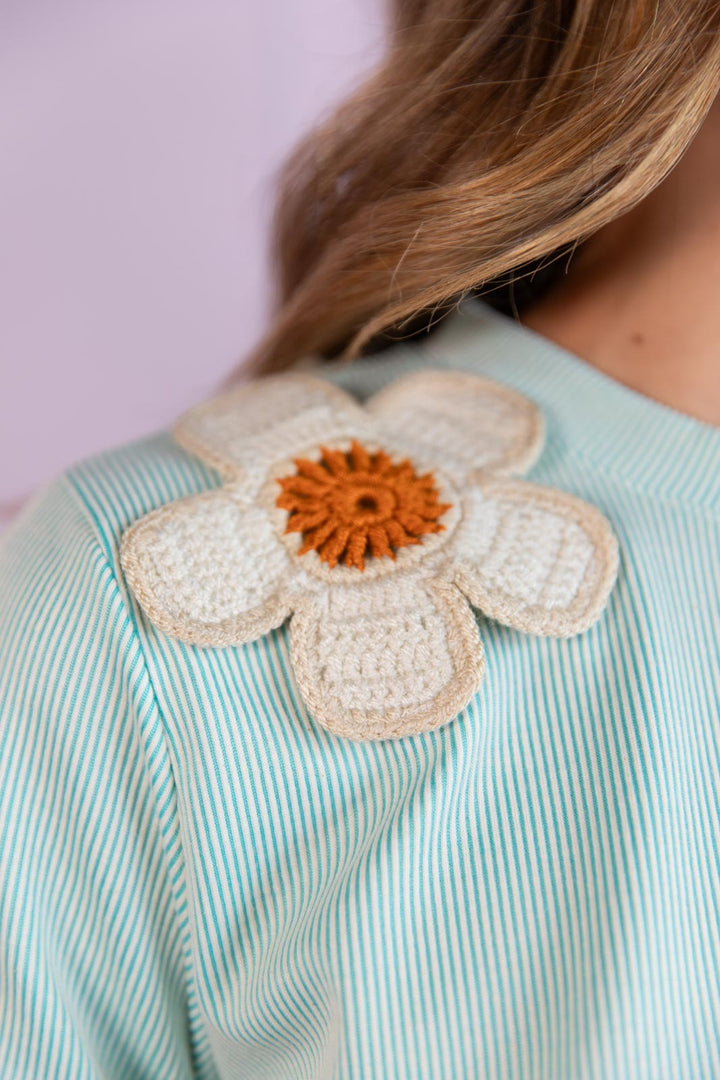 Top Daisy Aqua