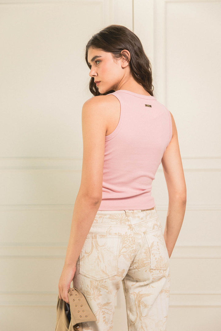 Top Doble Rose