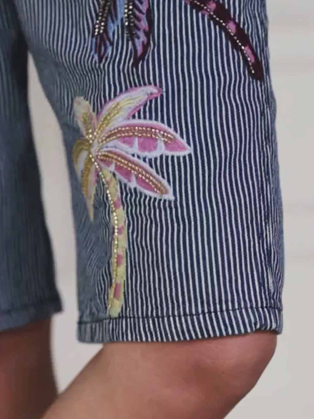 Bermuda Bird Denim
