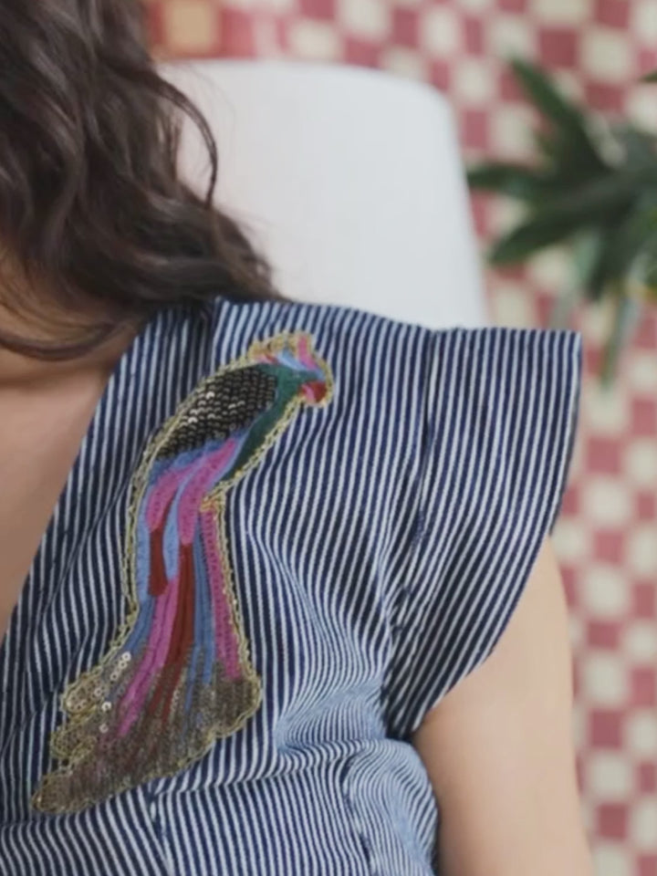 Top Bird Denim